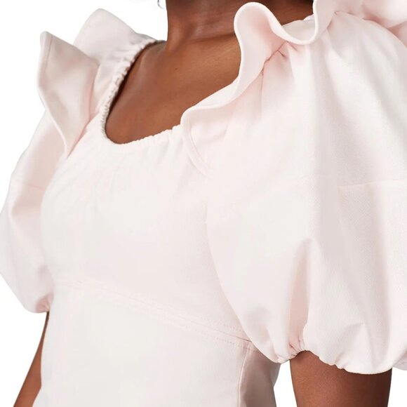 Ellery, Puff Sleeve Valeria, Size 12 - Picture 5 of 9